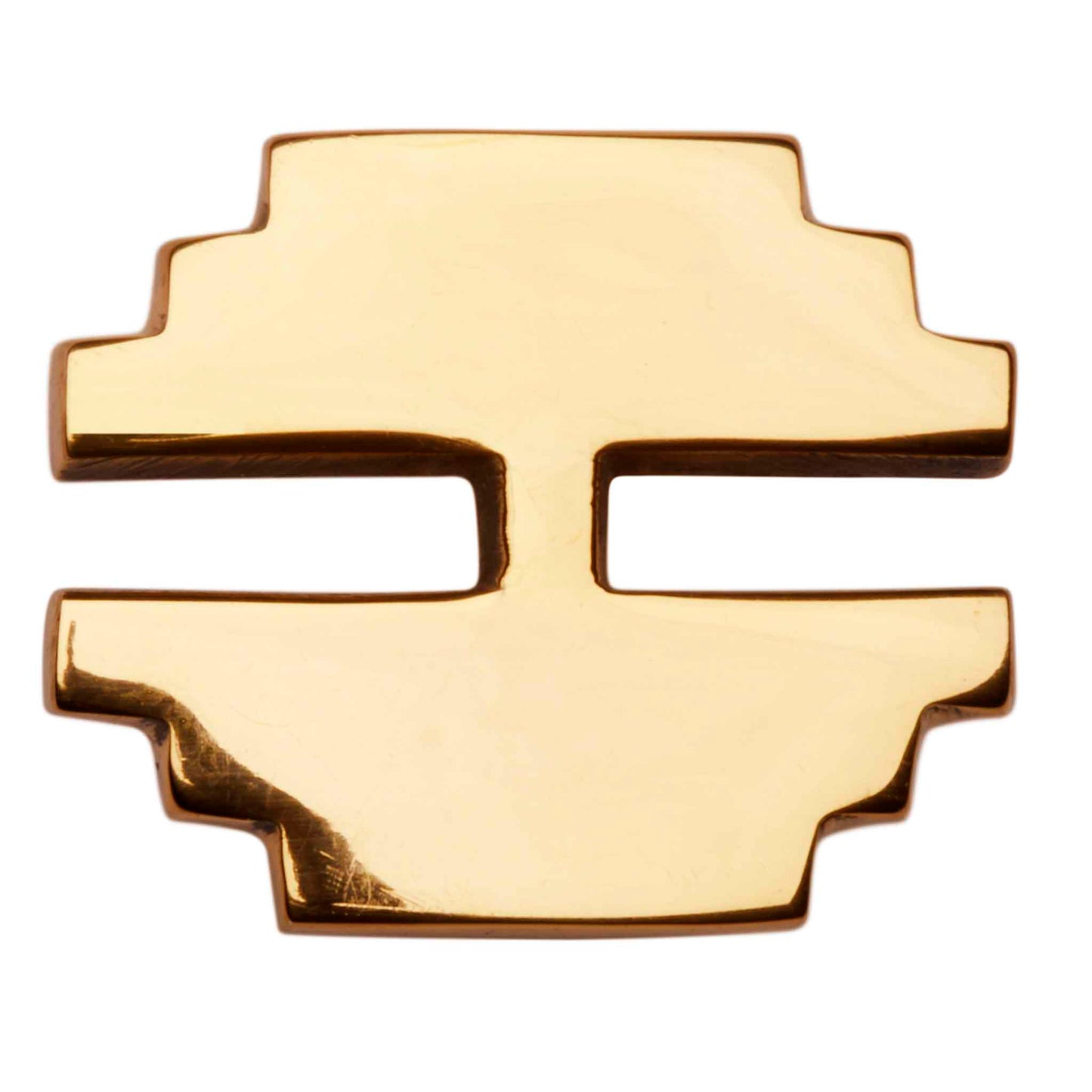 Doorknob Pyramid brass