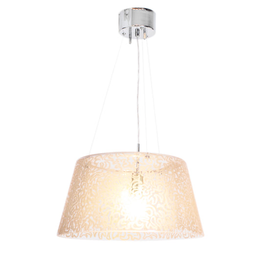 Spring ceiling lamp glass